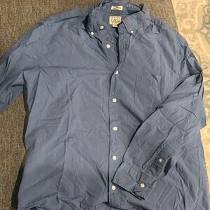 J. Crew Blue Button-Down Shirt for Men
